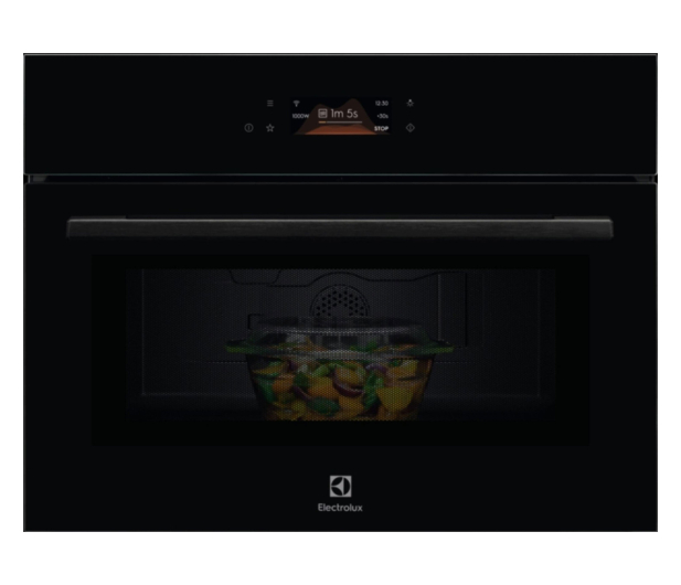 Kuchenka mikrofalowa Electrolux LVM8E08Z 1000W MealAssist Pojemność 44L Grill Czarny - 1333555 - zdjęcie